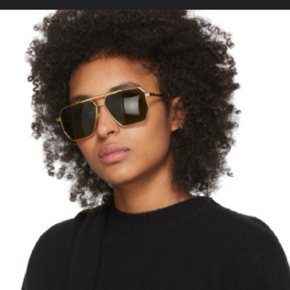 Bottega Venetta aviator sunglasses - Picture 5 of 7